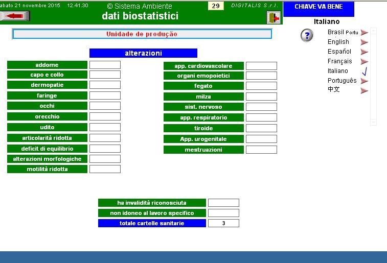 La necessità di analizzare questi dati in forma collettiva per ogni gruppo omogeneo  La necessità di analizzare questi dati in forma collettiva per ogni gruppo omogeneo